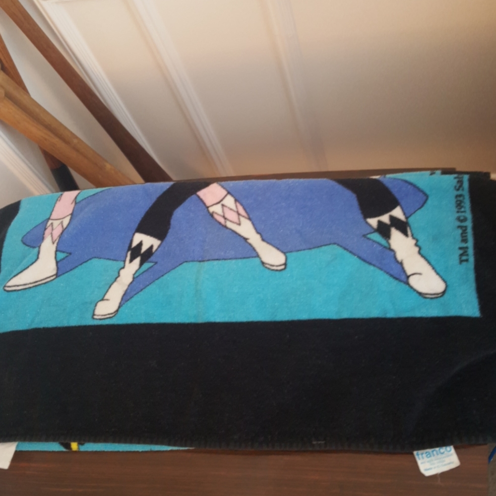 Vtg Power Rangers towel - Picture 5 of 9